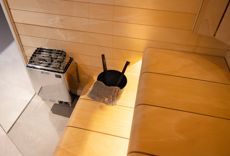 Harvia KIP45B Sauna Heater - Harvia sauna heater view 5