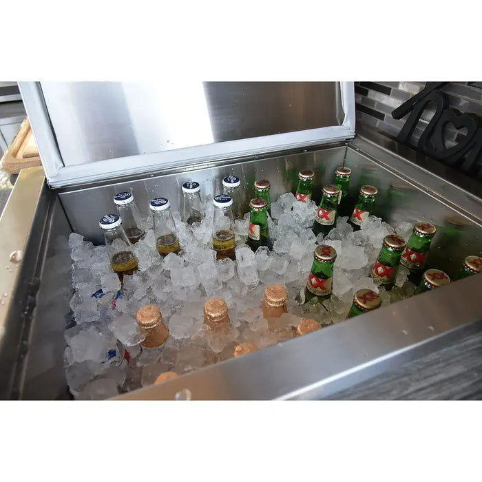 Kokomo Grills Drop-In Stainless Steel Ice Chest 23 x 17 : KO-AIC