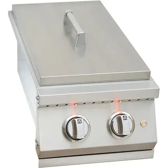 KoKoMo Grills Professional Double Side Burner with removable cover : KO-BAK2BG-PRO