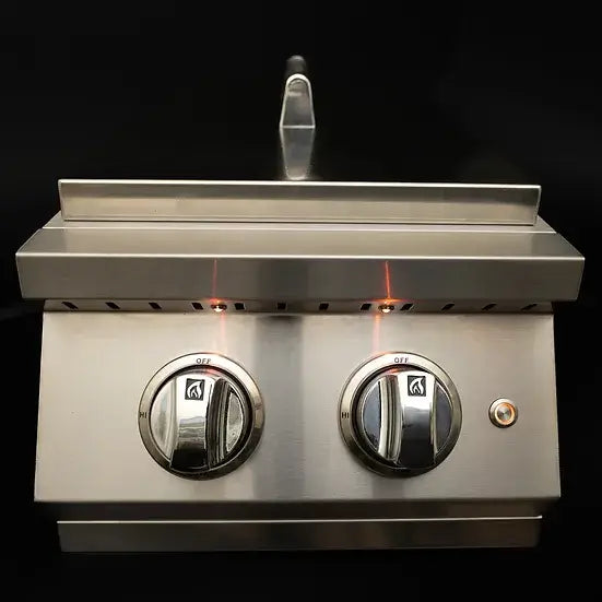 KoKoMo Grills Professional Double Side Burner with removable cover : KO-BAK2BG-PRO