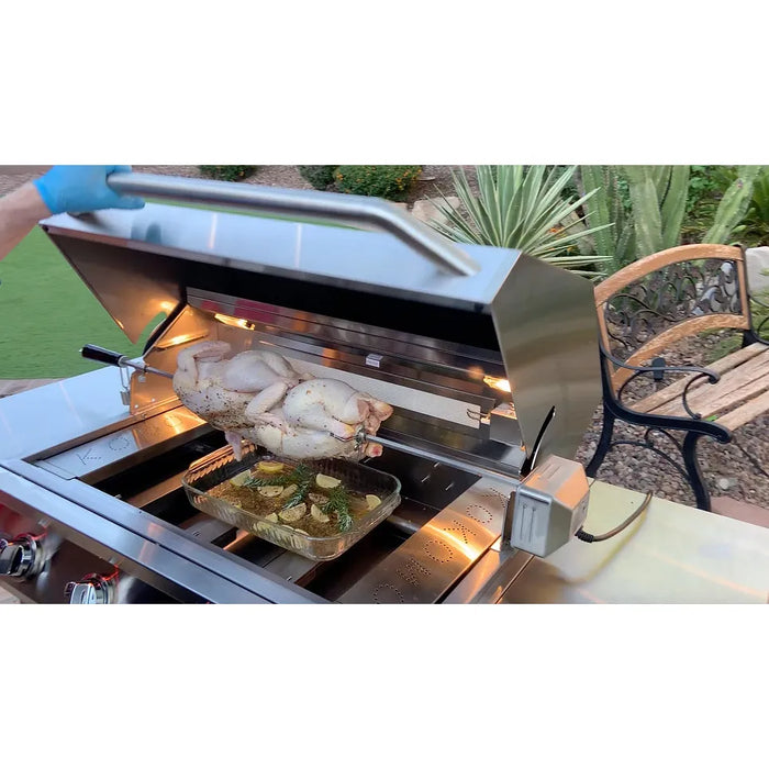 Kokomo Grills 32” Professional Built in Gas Grill (4 Burner/Back Burner) : KO-BAK4BG-PRO