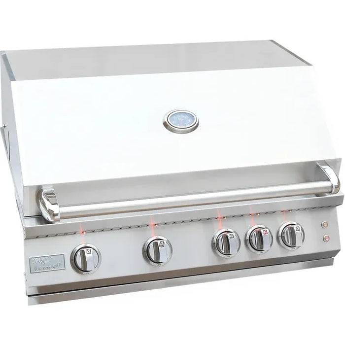 Kokomo Grills 32” Professional Built in Gas Grill (4 Burner/Back Burner) : KO-BAK4BG-PRO
