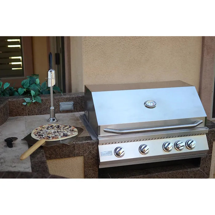 Kokomo Grills 32” Built in Gas Grill (4 Burner/Back Burner) : KO-BAK4BG