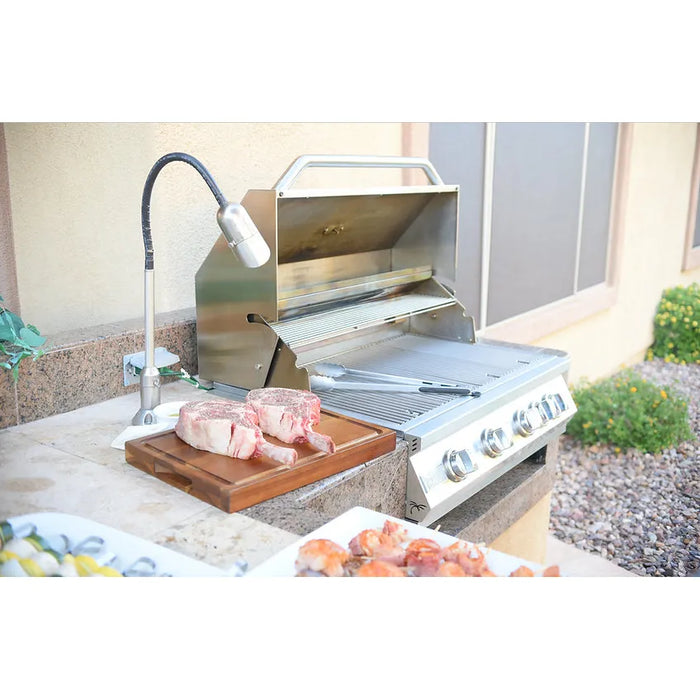 Kokomo Grills 32” Built in Gas Grill (4 Burner/Back Burner) : KO-BAK4BG