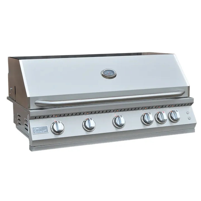 Kokomo Grills 40” Professional Built in Gas Grill (5 Burner/Back Burner) : KO-BAK5BG-PRO