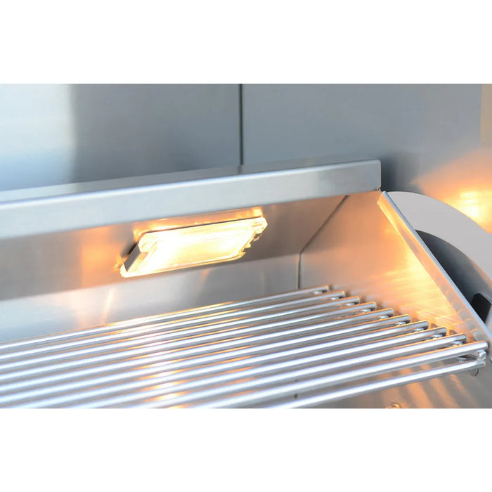 Kokomo Grills Professional 5 Burner 40 Inch Cart Model BBQ Grill With Lights & Locking Casters : KO-BAK5BG-PRO+KO-BAK5BG-C