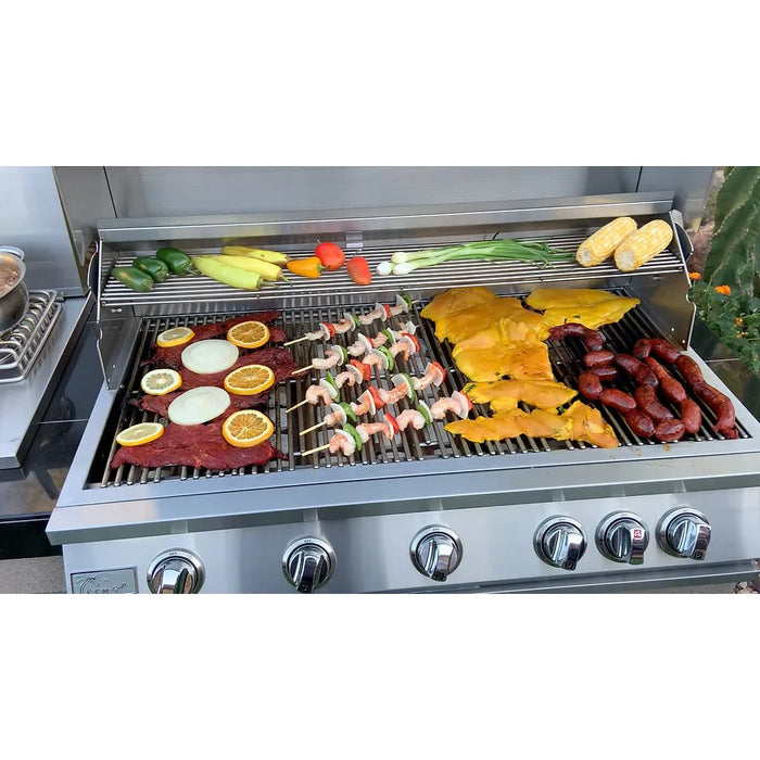 Kokomo Grills 40” Built in Gas Grill (5 Burner/Back Burner) : KO-BAK5BG