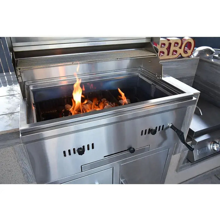 Kokomo Grills 32” Built in Charcoal Grill : KO-CHAR32