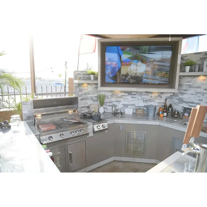 Kokomo Grills Outdoor Kitchen Stainless Steel Double Drawer : KO-DD12