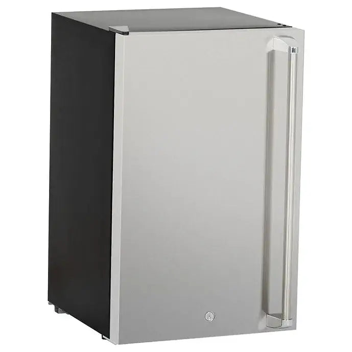Kokomo Grills Pro Built-In Outdoor Kitchen Refrigerator with Temp Control Soda Rack Pro Sleeve : KO-FRIDGE+PROSLEEVE
