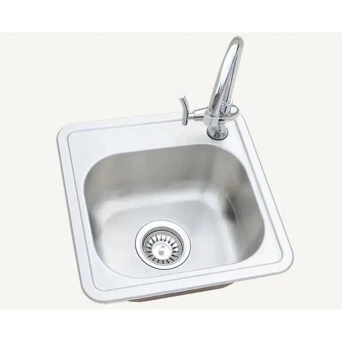 Kokomo Grills Built-In 15x15 Outdoor Kitchen Sink : KO-SINK