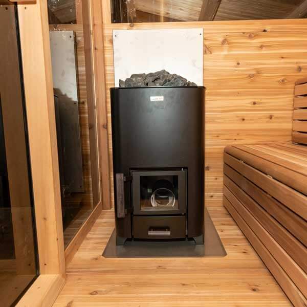 Narvi NC 16 Black Woodburning Heater 