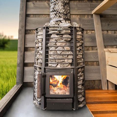 Narvi Inari Wood-Burning Sauna Stove