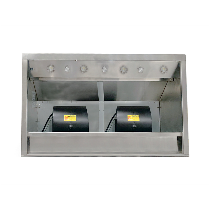 RCS Grills 48" Stainless Steel Vent Hood w/2000 CFM Blower - RVH48A