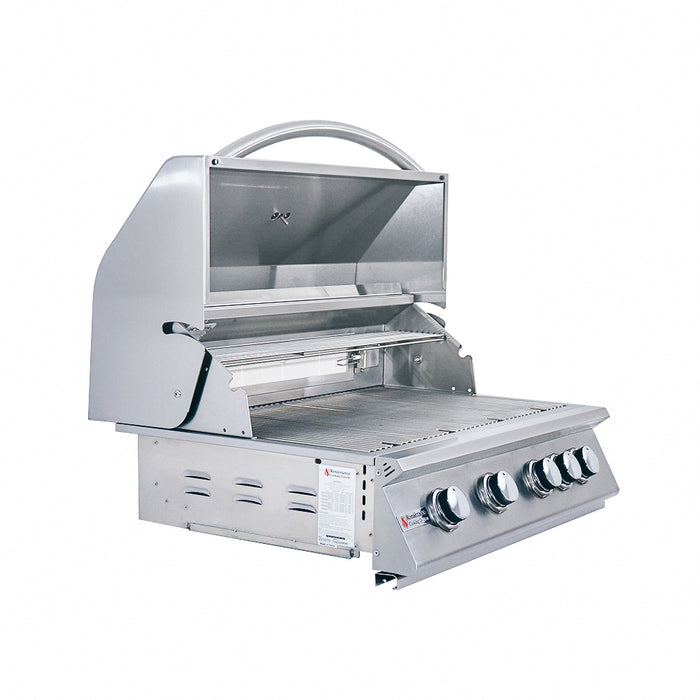 RCS Grills PREMIER 32" GRILL W/BLUE LED LIGHTS - RJC32AL