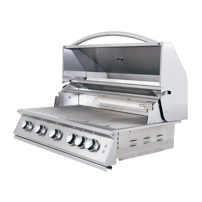 RCS Grills PREMIER 40" GRILL W/BLUE LED LIGHTS - RJC40AL