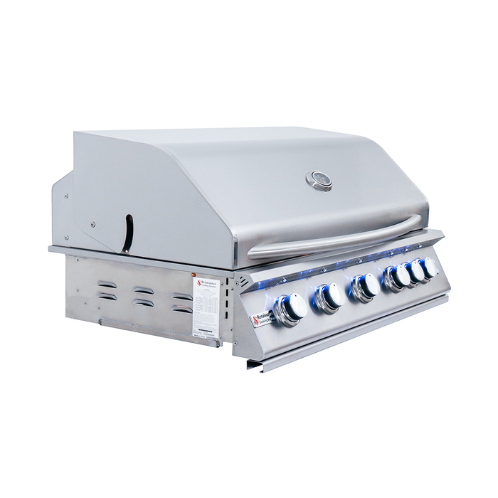 RCS Grills PREMIER 40" GRILL W/BLUE LED LIGHTS - RJC40AL
