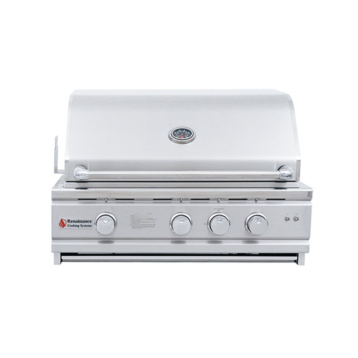 RCS Grills 30" Cutlass Pro Grill W/ Briquette Trays - RON30B
