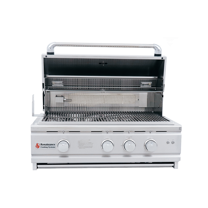 RCS Grills 30" Cutlass Pro Grill W/ Briquette Trays - RON30B