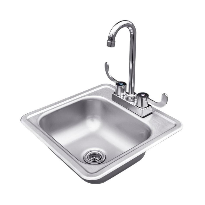 RCS Grills STAINLESS SINK, 15"x15" - RSNK1