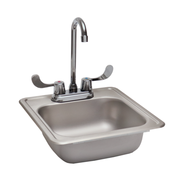 RCS Grills STAINLESS SINK, 15"x15" - RSNK1