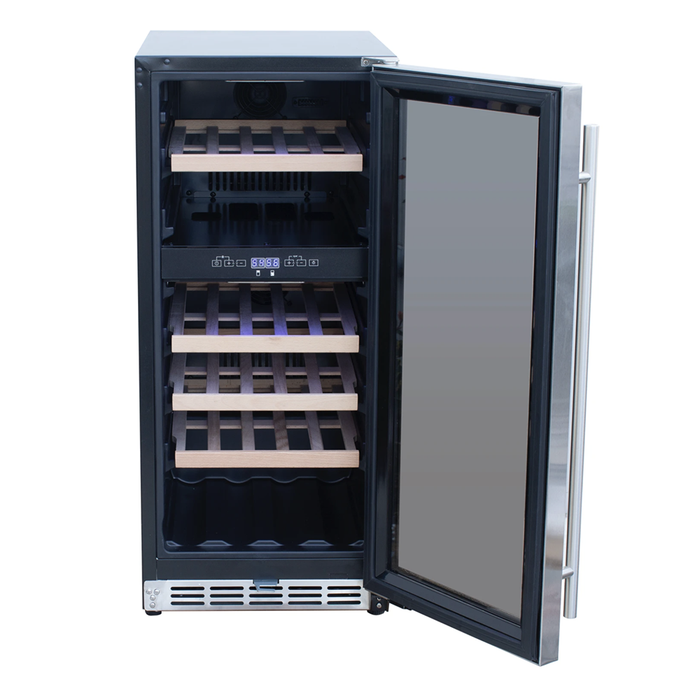 RCS Grills 15" Wine Cooler (Dual-Zone) - RWC1