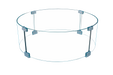 Firegear round tempered glass wind guard