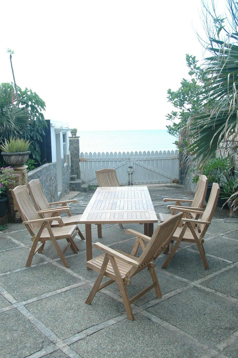 Anderson Teak Bahama Katana 7-Piece Dining Set : Set-01