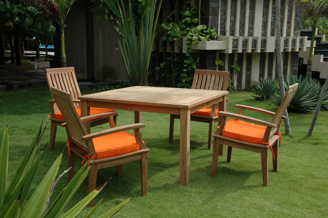 Anderson Teak Windsor Brianna 5-Piece Dining Table Set : Set-103