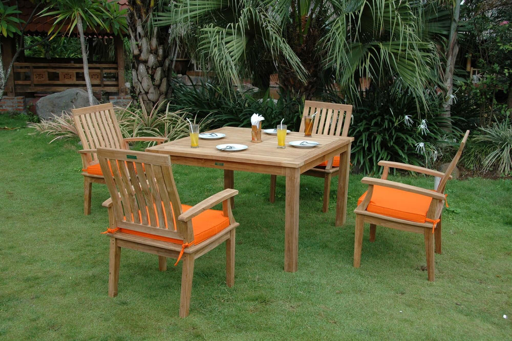 Anderson Teak Windsor Brianna 5-Piece Dining Table Set : Set-103