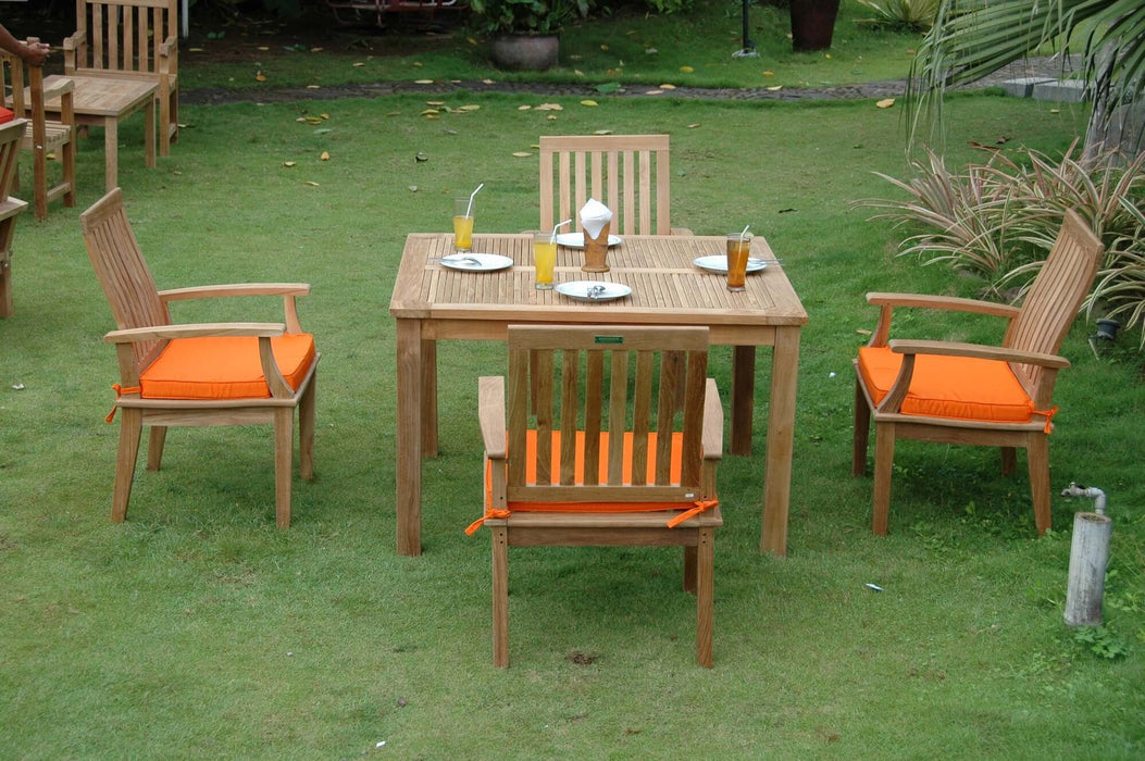 Anderson Teak Windsor Brianna 5-Piece Dining Table Set : Set-103
