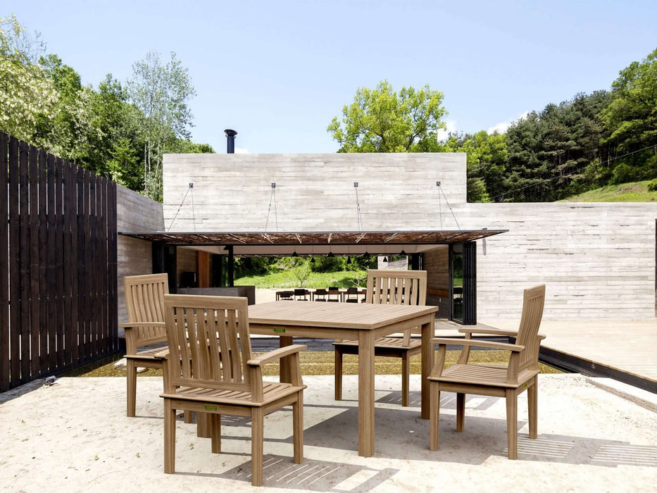 Anderson Teak Windsor Brianna 5-Piece Dining Table Set : Set-103