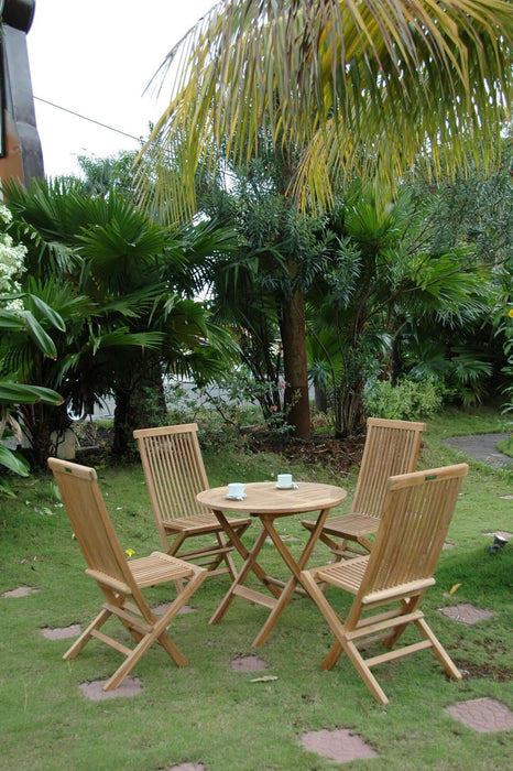 Anderson Teak Windsor Classic 5-Piece Bistro Set : Set-108B