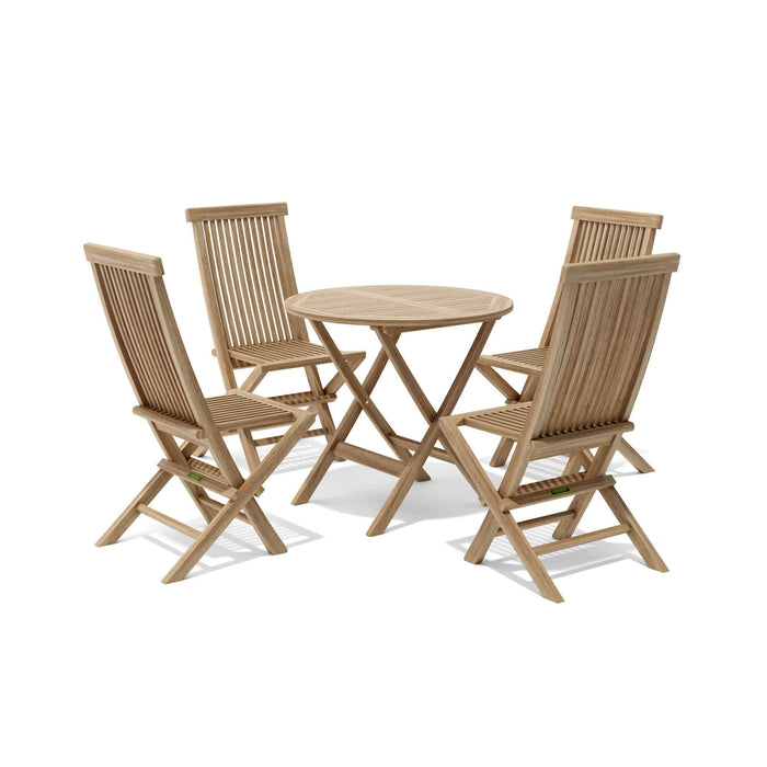 Anderson Teak Windsor Classic 5-Piece Bistro Set : Set-108B