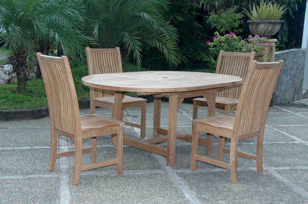 Anderson Teak Bahama Chicago 5-Piece Dining Set : Set-12