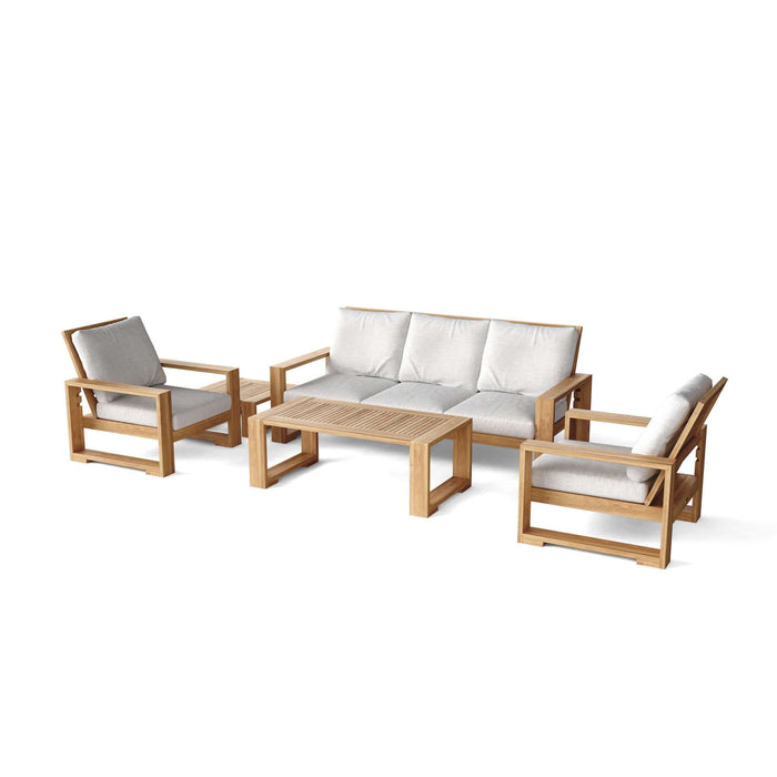Anderson Teak Capistrano 5-Piece Deep Seating Sofa Collection : Set-142