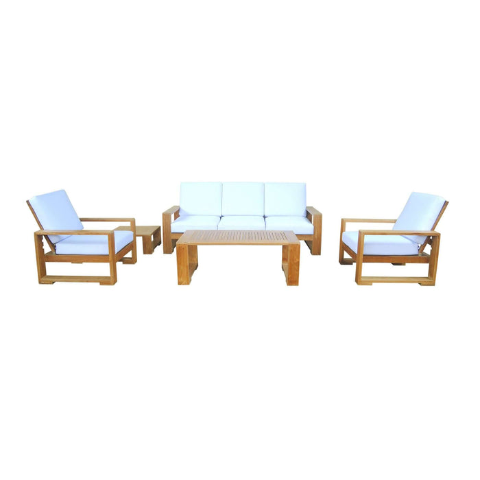 Anderson Teak Capistrano 5-Piece Deep Seating Sofa Collection : Set-142