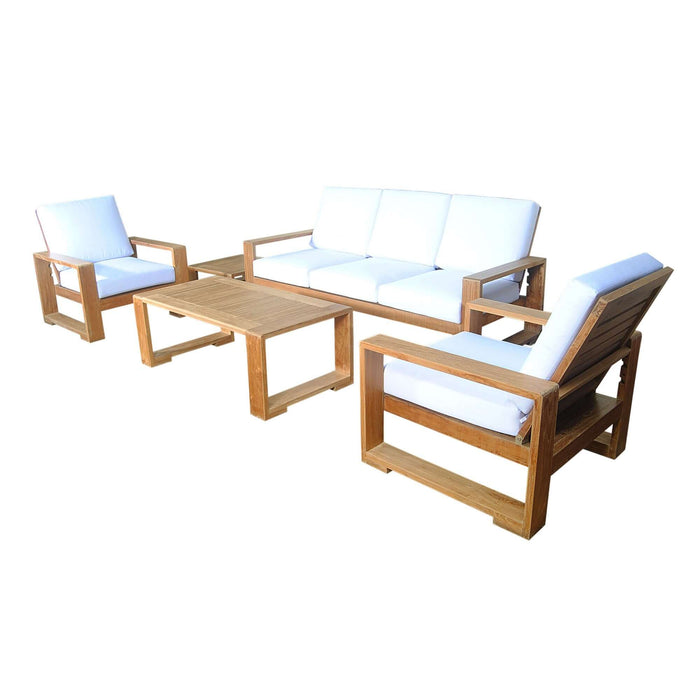 Anderson Teak Capistrano 5-Piece Deep Seating Sofa Collection : Set-142