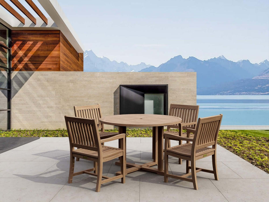 Anderson Teak Tosca Rialto Armchair 5-Piece Dining Set : Set-17