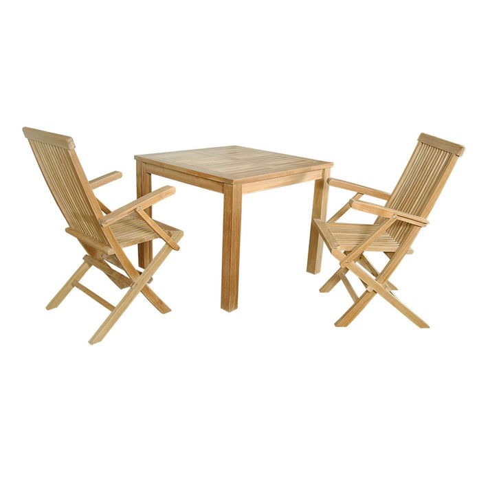 Anderson Teak Bahama Classic 3-Piece Bistro Table : Set-18