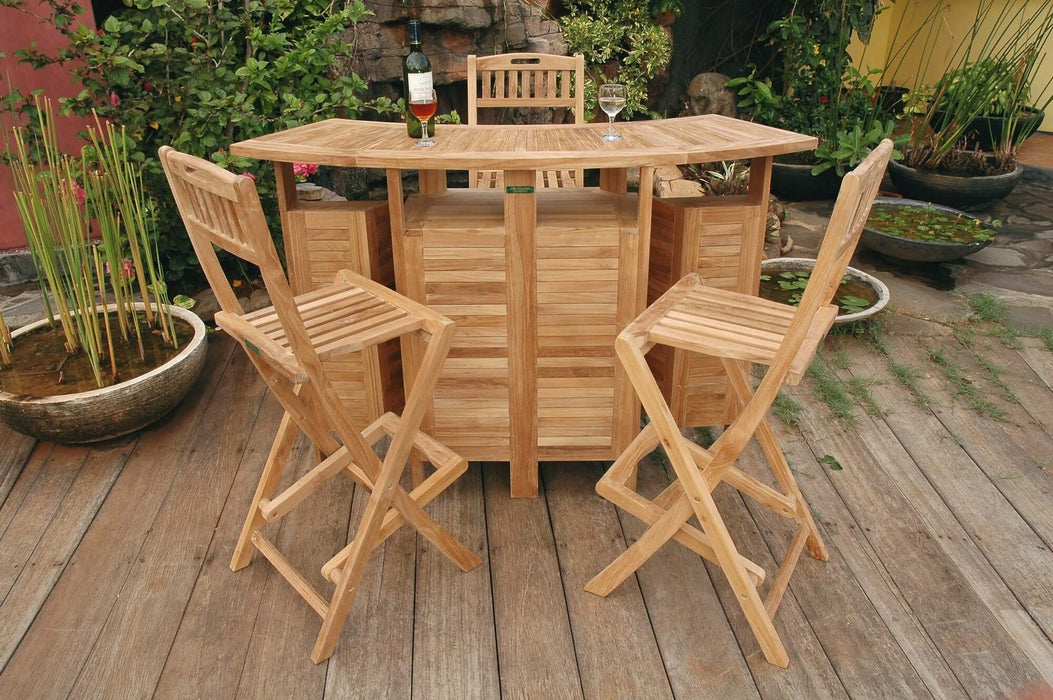 Anderson Teak Altavista 5-Piece Bar Set : Set-20