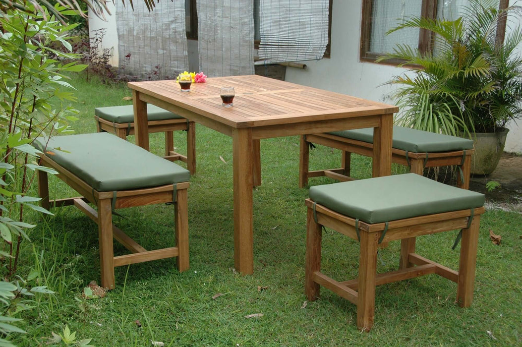Anderson Teak Montage Madison 5-Piece Dining Set : SET-200