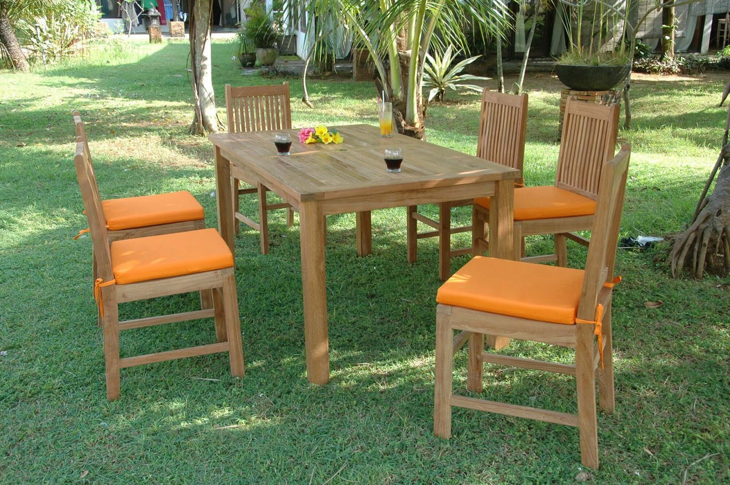 Anderson Teak Montage Saratoga 7-Piece Dining Set : SET-201