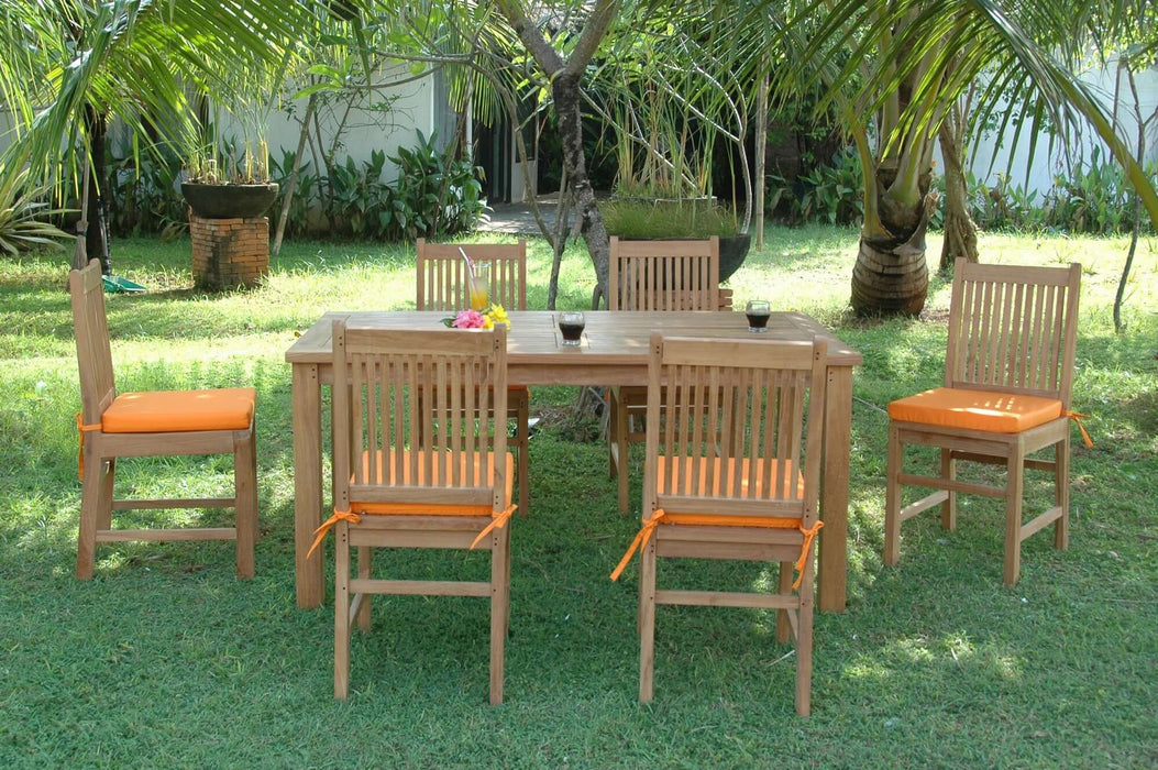 Anderson Teak Montage Saratoga 7-Piece Dining Set : SET-201
