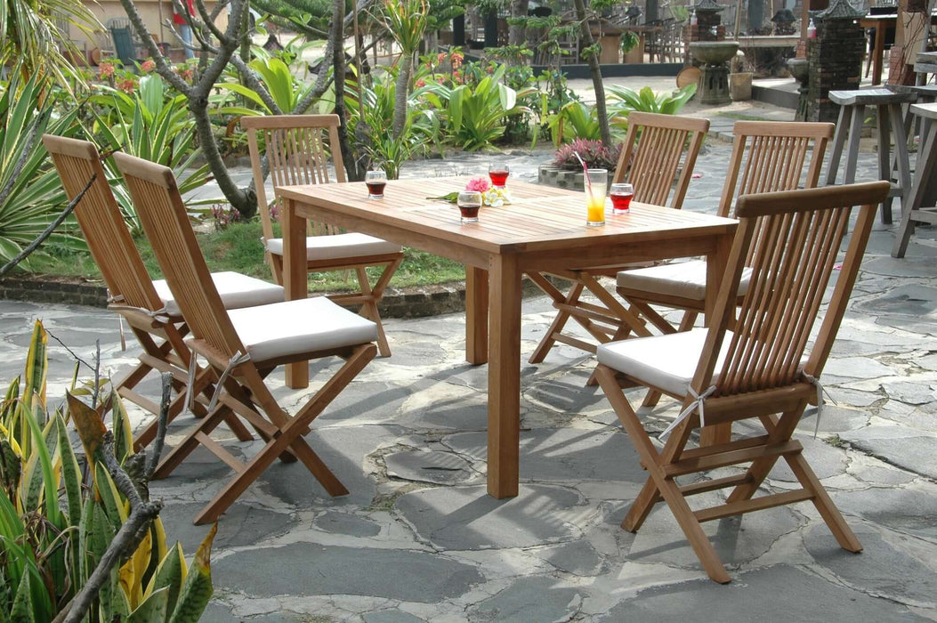 Anderson Teak Montage Bristol 7-Piece Dining Set : SET-202