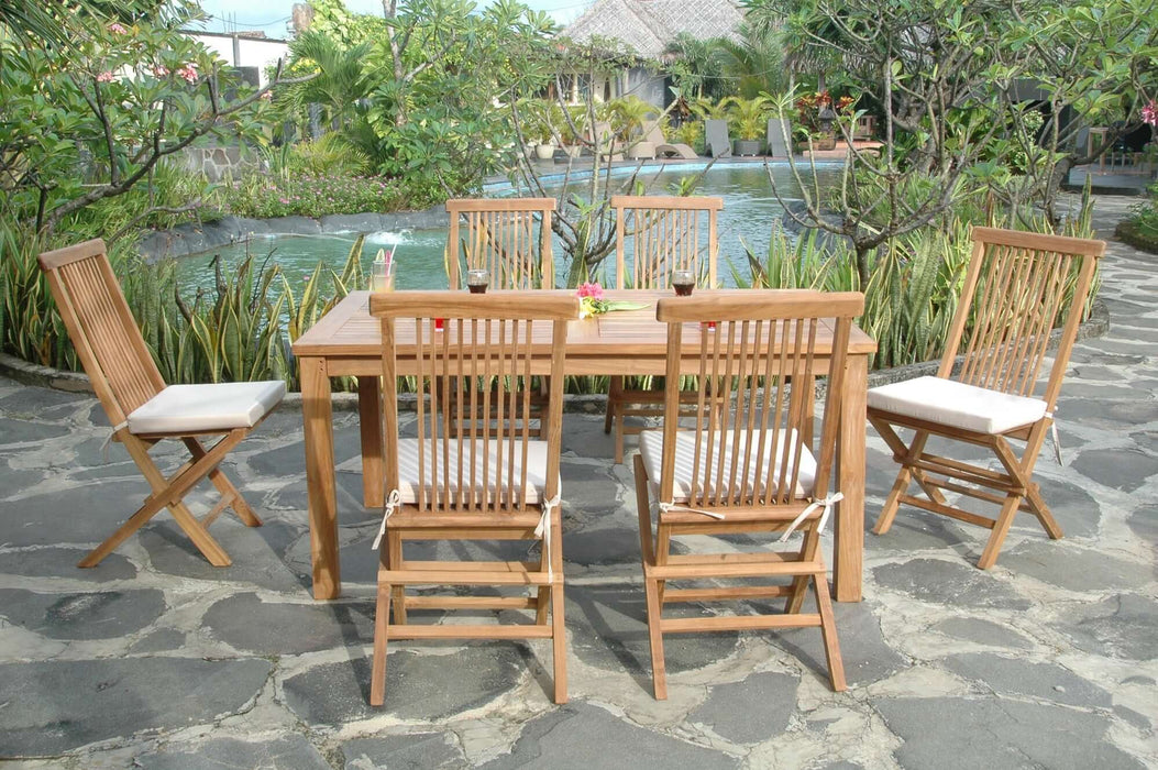 Anderson Teak Montage Bristol 7-Piece Dining Set : SET-202