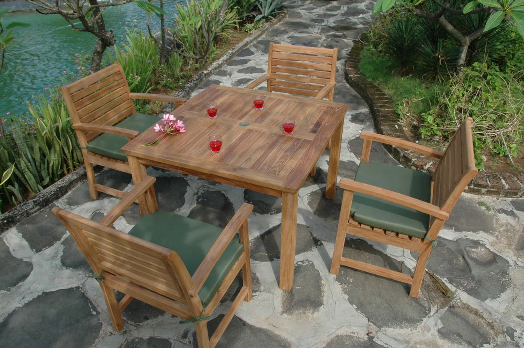 Anderson Teak Montage Victoria 5-Piece Dining Set : SET-207