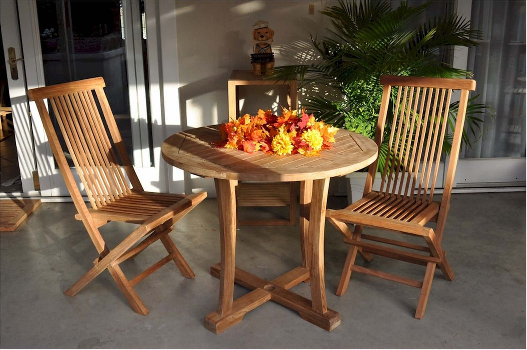 Anderson Teak Descanso Bristol 3-Piece Dining Set : SET-208