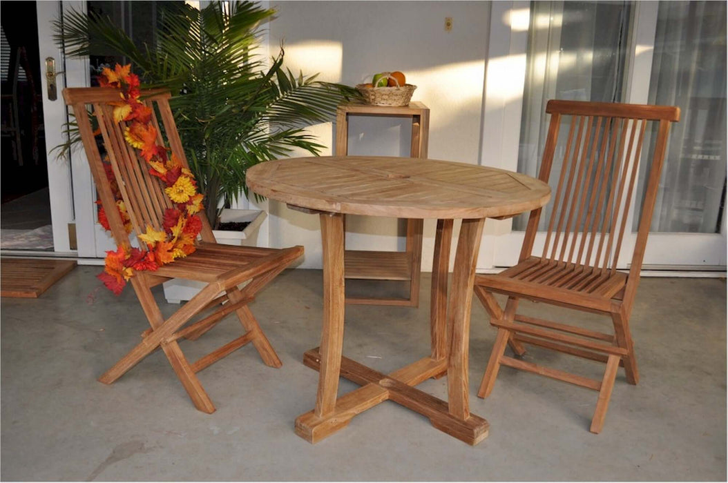 Anderson Teak Descanso Bristol 3-Piece Dining Set : SET-208