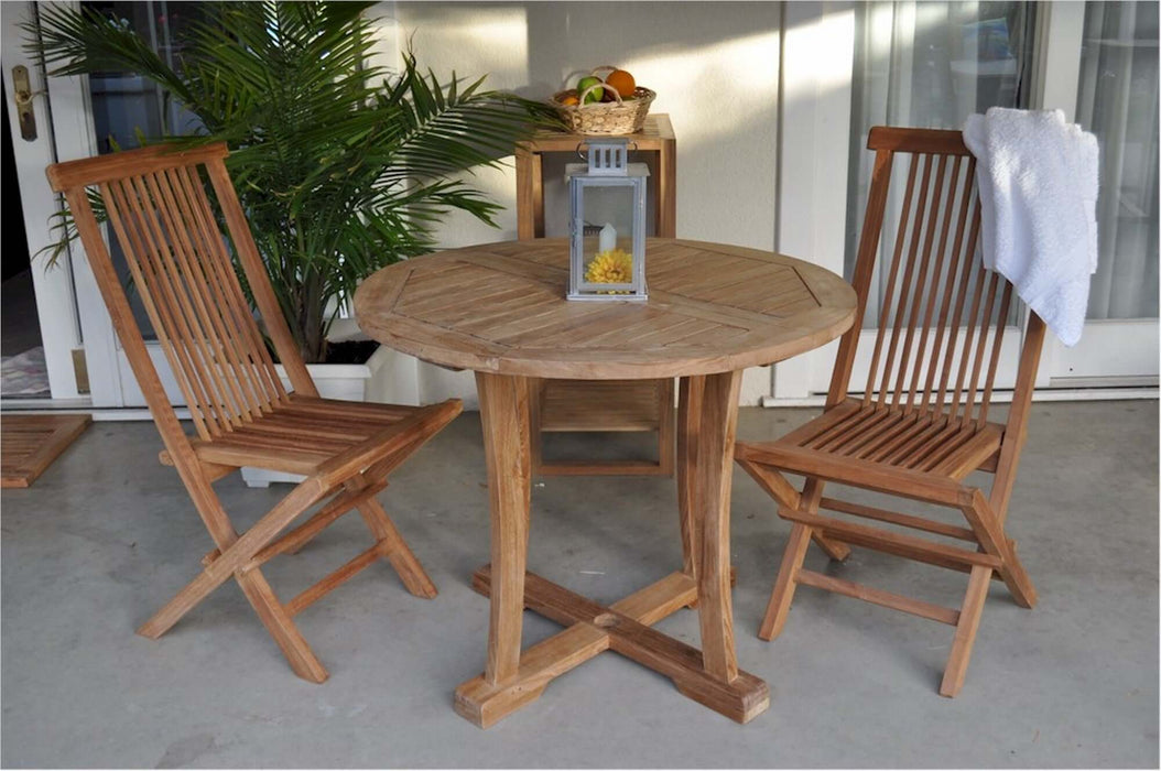 Anderson Teak Descanso Bristol 3-Piece Dining Set : SET-208